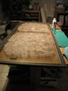 Two sleeves produced on one pane of glass.