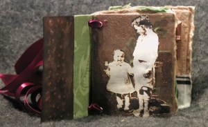 Page 1 of the Wee Book. My dad and big brother