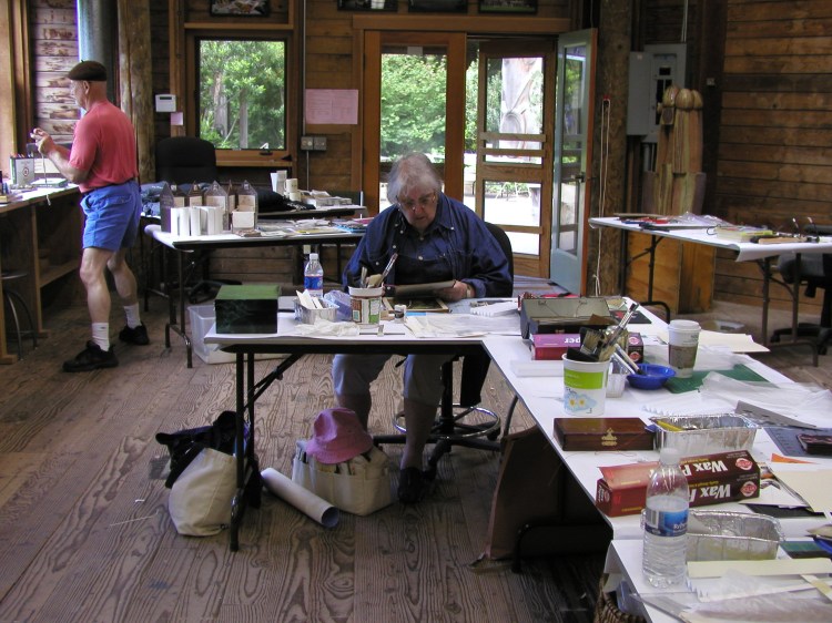 Daryl working Ron photo