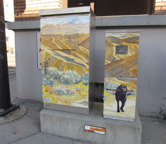 The hills around Boise with a Labrador. I loved it!