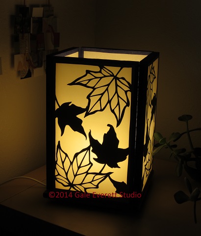 Green Maple Leaf, no flash