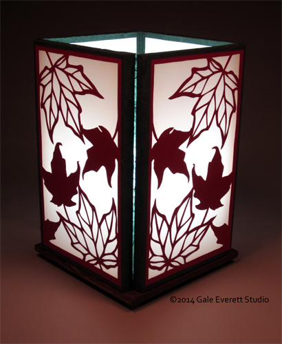 Maple Leaf Luminaria, Gale Everett Studio