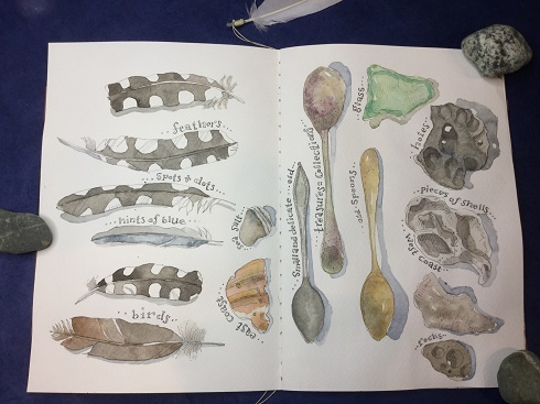 Cathe Jacobi's full page spread. 